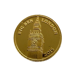 100 franków Big Ben złota moneta kolekcjonerska najwyższej próby 999
