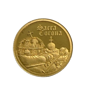 1 dolar korona św. Stefana złota moneta kolekcjonerska najwyższej próby 999