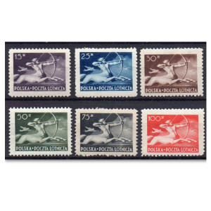1948 Fi. 444 - 449 ** Centaur  wydanie lotnicze seria znaczków