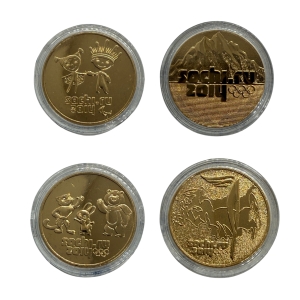 Kolekcja numizmatyków Olimpiada w Sochi 2014