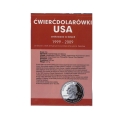 Kolekcja pozłacanych monet 25-centowych (State Quarters) – 50 stanów w dedykowanym klaserze