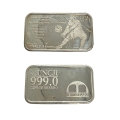 Srebrna sztabka kolekcjonerska  Siatkówka 1/2 oz Ag 999 Inwestycyjna