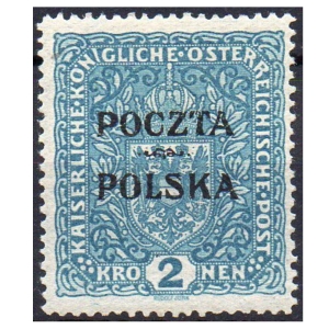 1919 Fi. 46 ** Wydanie krakowskie 2 korony gwarancja Schmutz