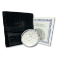 1 oz 2026 Germania srebrna moneta Ag 9999 + elegancka koperta zamszowa