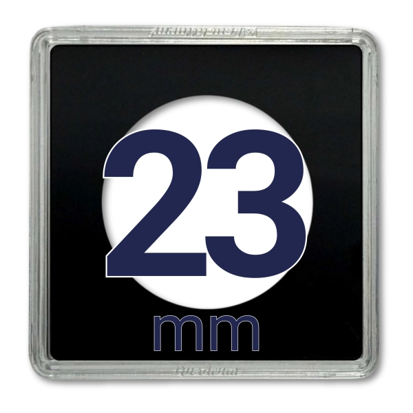 Kapsle na monety QUADRUM 23 mm - 1 szt. Leuchtturm