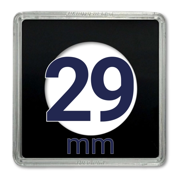 Kapsle na monety QUADRUM 29 mm - 1 szt. Leuchtturm