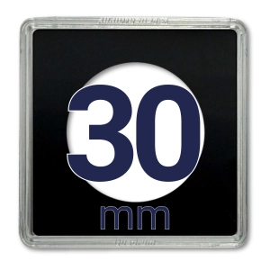 Kapsel na monetę QUADRUM 30 mm - 1 szt. Leuchtturm