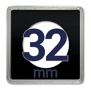 Kapsle na monety QUADRUM 32 mm - 1 szt. Leuchtturm