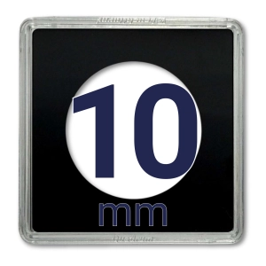 Kapsel na monetę Quadrum 10 mm - 1 szt. Leuchtturm