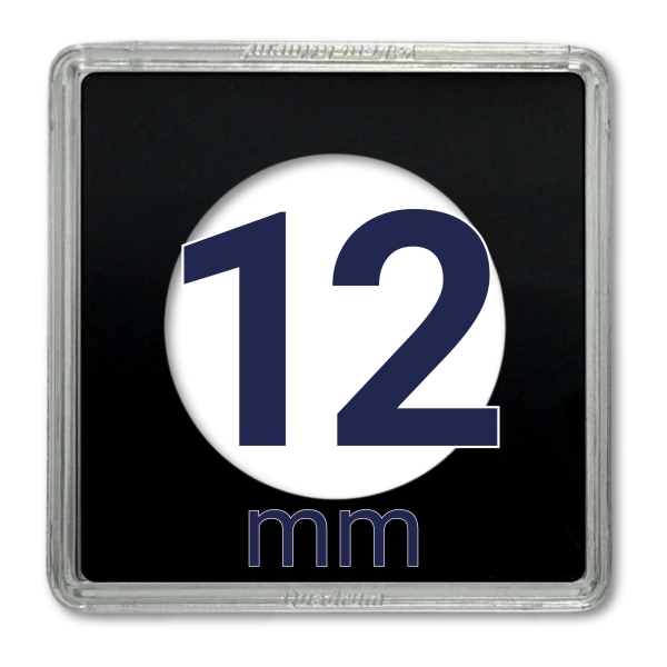 Kapsel na monetę Quadrum 12 mm - 1 szt. Leuchtturm