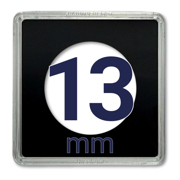 Kapsel na monetę Quadrum 13 mm - 1 szt. Leuchtturm