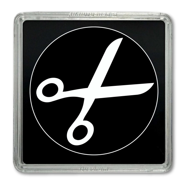 Kapsel na monetę Quadrum do wycinania - 1 szt. Leuchtturm