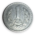 1 złoty 1957 - moneta obiegowa aluminium