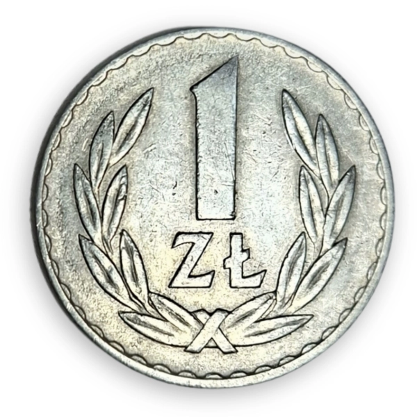 1 złoty 1957 - moneta obiegowa aluminium
