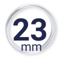 Kapsel na monetę - kapsuła 23mm LEUCHTTURM 1szt
