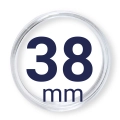 Kapsel na monetę - kapsuła  38mm LEUCHTTURM 1 szt
