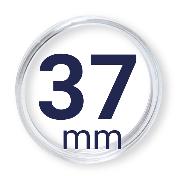 Kapsel na monetę - kapsuła  37mm LEUCHTTURM 1szt