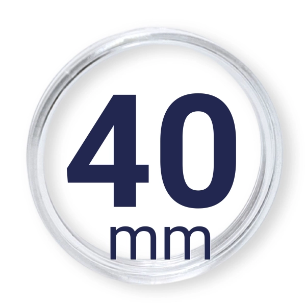 Kapsel na monetę - kapsuła  40mm LEUCHTTURM 1 szt