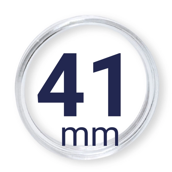 Kapsel na monetę - kapsuła  41mm LEUCHTTURM 1 szt