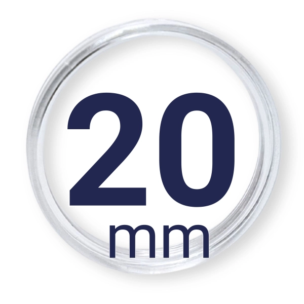 Kapsel na monetę - kapsuła 20mm LEUCHTTURM 1 szt