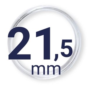 Kapsle na monety - kapsuły 21.5mm LEUCHTTURM 1 szt