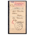 Potwierdzenie przekazu pieniężnego Zeihen (Szwajcaria) 1942 rok - Lp. 13/76 - gwarancja Korszeń