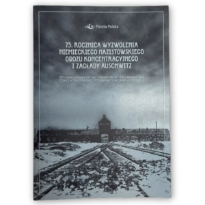 2020 Fi. 5033 ** Wyzwolenie obozu Auschwitz folder ze znaczkiem