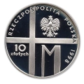 10 złotych 1998 XX-lecie Pontyfikat Jan Paweł II srebrna moneta kolekcjonerska