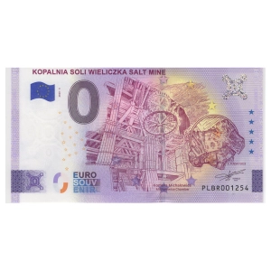 2025 banknot 0 euro - Kopalnia Soli Wieliczka Komora Michałowice