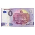 2025 banknot 0 euro - Warszawa Wojtyły