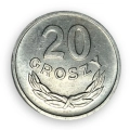 20 groszy 1968 moneta obiegowa aluminiowa