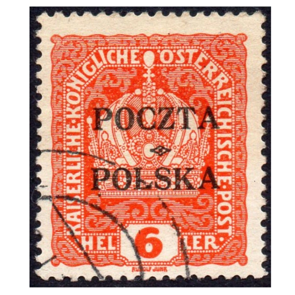 1919 Fi. 32 I kasowany Wydanie krakowskie 6h gwarancja Schmutz