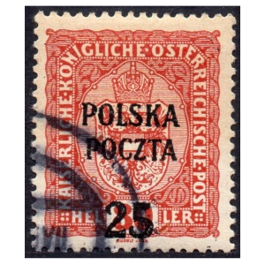 1919 Fi. 38 kasowane  Wydanie krakowskie gwarancja Schmutz