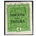 1919 Fi. 48 kas  Wydanie krakowskie na wycinku 4 korony - gwarancja