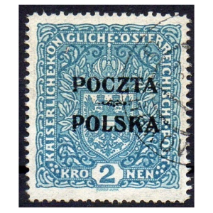 1919 Fi. 46 kasowane  Wydanie krakowskie 2 korony - gwarancja