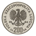 200 złotych 1984 XXIII Igrzyska Olimpijskie Los Angeles