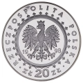 20 zł 1998 Zamek w Kórniku w slabie- srebrna moneta kolekcjonerska