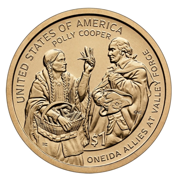 USA 1 dolar 2026 Rdzenni Amerykanie Oneida Valley D