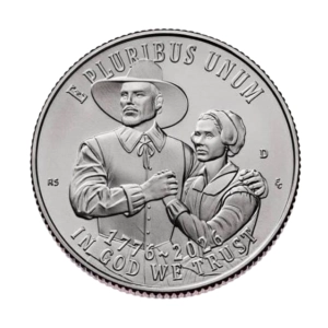 USA 25 centów 2026 250-lecie USA Mayflower D