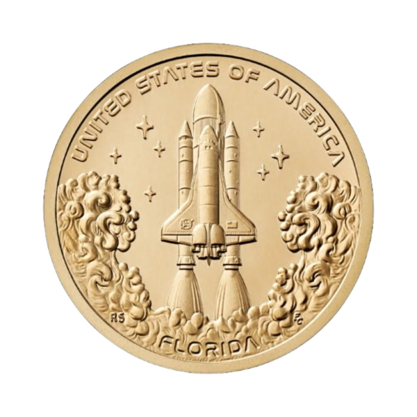 USA 1 dolar 2025 - Innowacja Floryda NASA P
