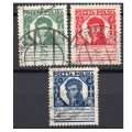1927 Fi. 230 - 232 kasowane Kongres Medycyny seria znaczków
