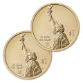 USA 1 dolar 2025 - Innowacja Texas Centrum Kosmiczne mennice D+P