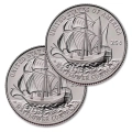 USA 25 centów 2026 250-lecie USA Mayflower mennice D+P