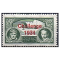 1934 Fi. 269 ** Turniej lotniczy Challenge znaczek pocztowy 30 groszy