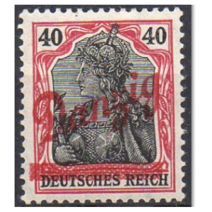 WMG 1920 Fi. 38 b ** Mały Innendienst gwarancja Erdwien BPP - znaczek pocztowy