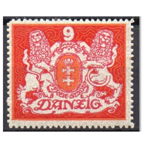 WMG 1922 Fi. 87 ** Wydanie obiegowe - duży format - znaczek pocztowy