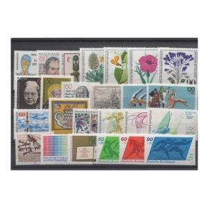 Pakiet RFN 25 znaczków czystych na czarnej karcie transportowej [305]