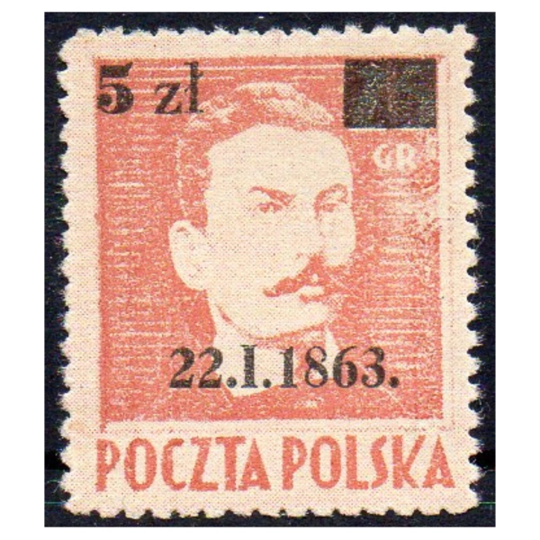 1945 Fi. 347ea (*) Powstanie Styczniowe j.różowobrązowy gwarancja Korszeń