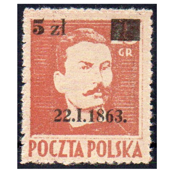 1945 Fi. 347e (*) Powstanie Styczniowe  różowobrązowy gwarancja Schmutz