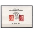 1941 GG Fi. kasowniki okolicznościowe 14-18 5 kart II rocznica utworzenia GG